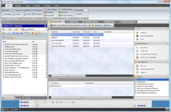 Main window of Bookmarks Scheduler